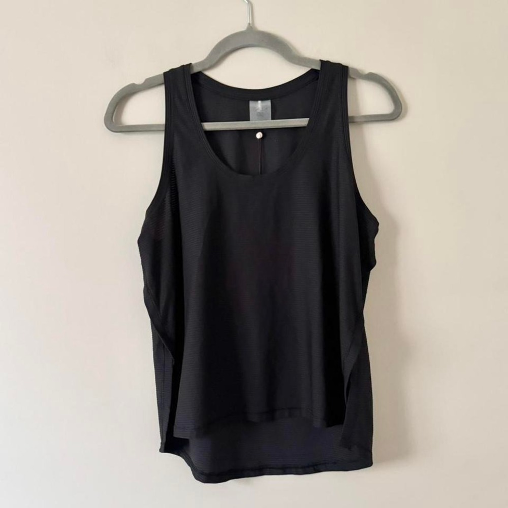 NWT Black Calla Tank - stripe Small